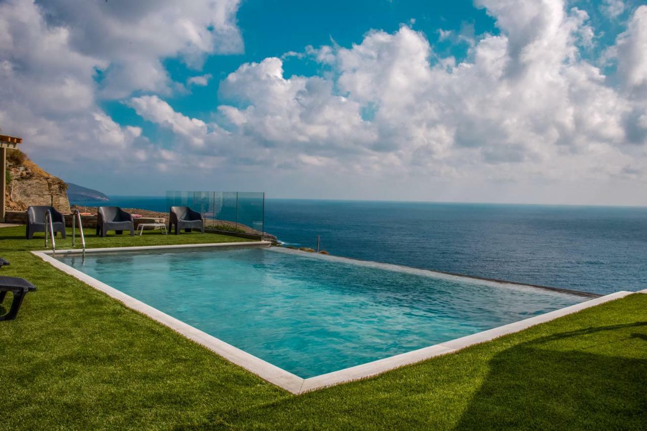 Anastasis Luxury Villa Andros With Heated Pool Sineti Zewnętrze zdjęcie