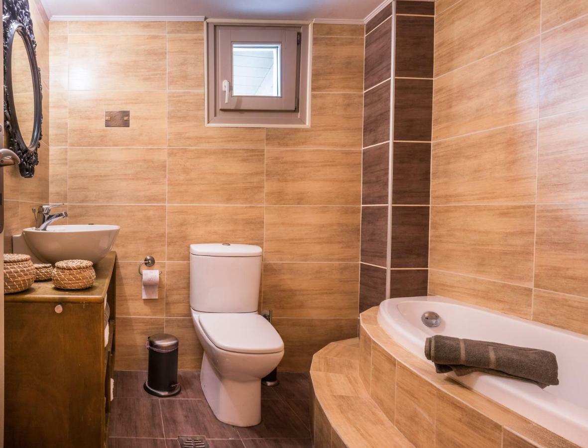 Anastasis Luxury Villa Andros With Heated Pool Sineti Zewnętrze zdjęcie