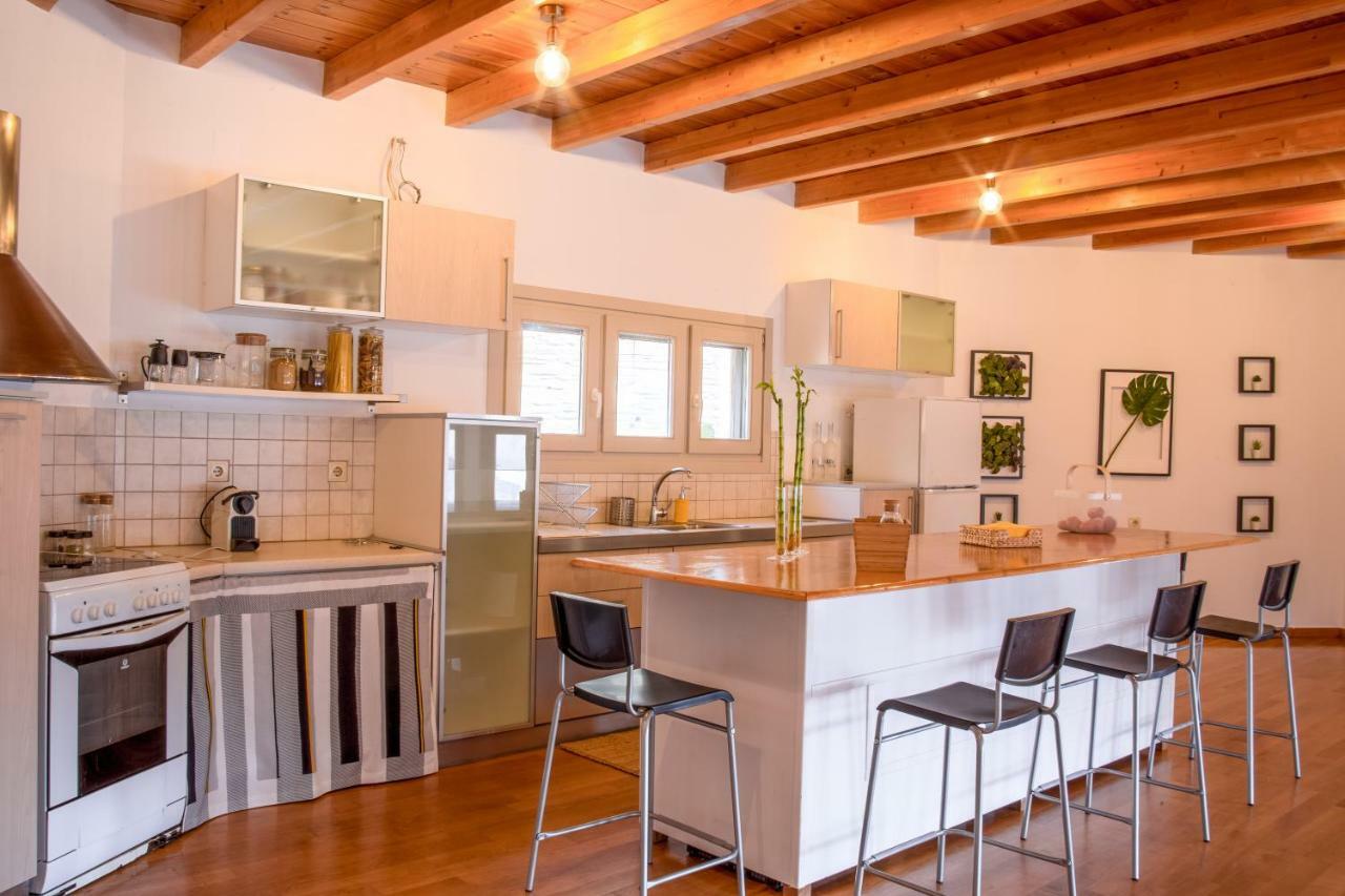 Anastasis Luxury Villa Andros With Heated Pool Sineti Zewnętrze zdjęcie