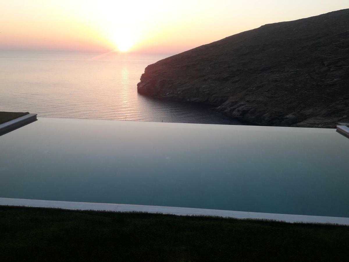 Anastasis Luxury Villa Andros With Heated Pool Sineti Zewnętrze zdjęcie